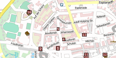 Asamkirche  Ingolstadt Stadtplan