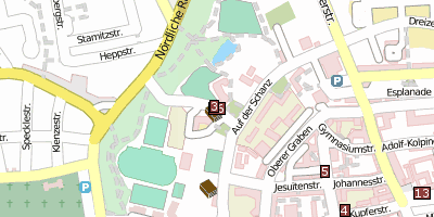 Stadtplan Stadtmuseum Ingolstadt